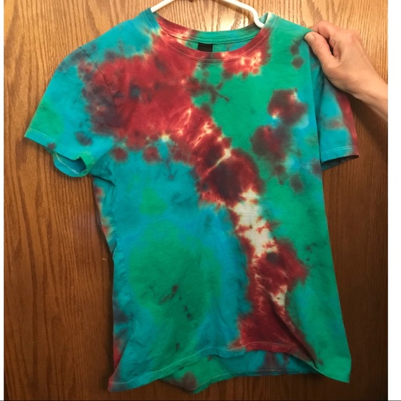 Hanes Tops - Medium Hanes Multicolored Tie Dye Shirt